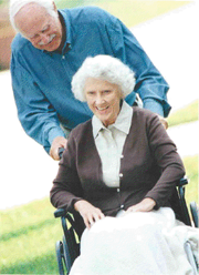 Elderly couple